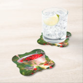 さくらんぼハーベスト、コテージガーデンロザリンデ ペーパーコースター (インサイチュ)