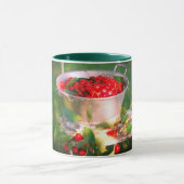さくらんぼハーベスト、コテージガーデンロザリンデ マグカップ (中央)