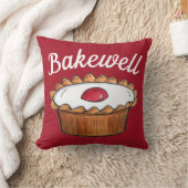 さくらんぼバケウェルタートブリティッシュフードUKペストリーベーキング クッション (ブランケット)