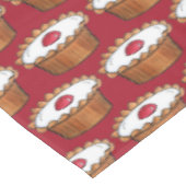 さくらんぼバケウェルタートブリティッシュフードUKペストリーベーキング テーブルクロス (アングル)