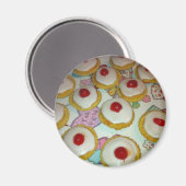 さくらんぼバケウエルタルト マグネット (正面/裏面)