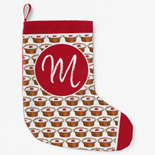 さくらんぼバケウエルタートイングランドブリティッシュフードスウィート スモールクリスマスストッキング