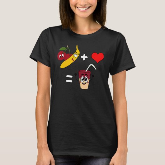 さくらんぼバナナ Tシャツ (正面)