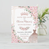 さくらんぼバラ金ゴールドドレスガウンキンセアニラ セーブザデート (スタンド正面)