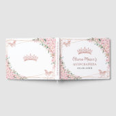 さくらんぼバラ金ゴールド蝶キンセアニェラ ゲストブック (全面)