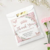 さくらんぼバラ金ゴールド蝶キンセアニェラ フェイバーバッグ (封をした状態)