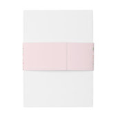 さくらんぼバラ金ゴールド蝶キンセアニェラ 招待状ベリーバンド (裏面例)