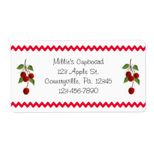 さくらんぼバンチビジネスラベル ラベル