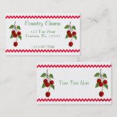 さくらんぼバンチ名刺 名刺 (正面/裏面)