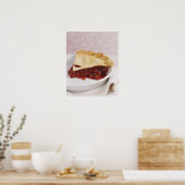 さくらんぼパイで静物生活 ポスター (キッチン)