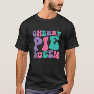 さくらんぼパイクイーンウォメンズレトロヴィンテージ波形グルーヴィ Tシャツ