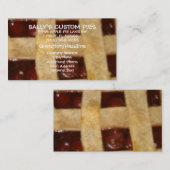 さくらんぼパイ会社 名刺 (正面/裏面)