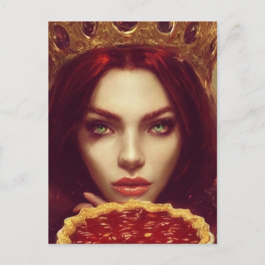 さくらんぼパイ女神はがき ポストカード (正面)