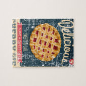 さくらんぼパイ日-感謝日 ジグソーパズル (横)