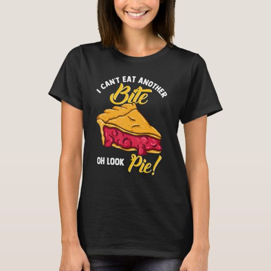 さくらんぼパイ私は別の食べ一口オルックパイ Tシャツ (正面)