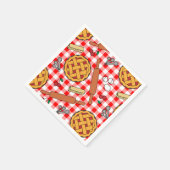 さくらんぼパイ スタンダードカクテルナプキン (角)