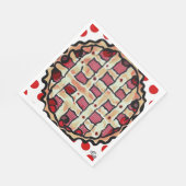 さくらんぼパイ スタンダードランチョンナプキン (角)