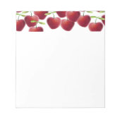 さくらんぼパイ ノートパッド (正面)