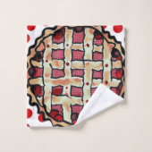 さくらんぼパイ バスタオルセット (ウォッシュタオル)