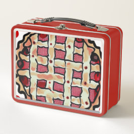 さくらんぼパイ メタルランチボックス