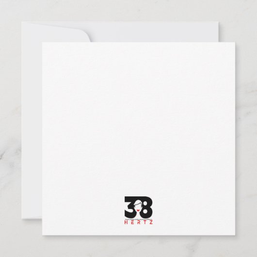 さくらんぼパイ 招待状 (裏面)