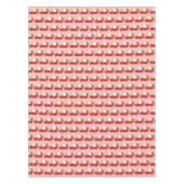 さくらんぼパイa laモードアイスクリームスライスデザートフード テーブルクロス (正面)