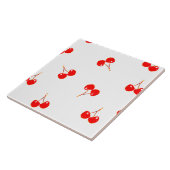 さくらんぼパターポップ・アートのンのバージョン タイル (側面)