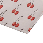 さくらんぼパターンまな板 カッティングボード (角)