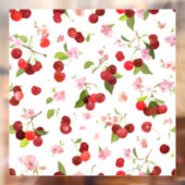 さくらんぼパターン1 ウィンドウサイン (シート2)