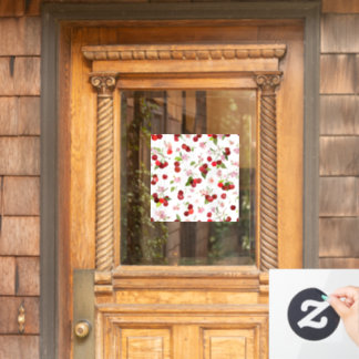 さくらんぼパターン1 ウィンドウサイン