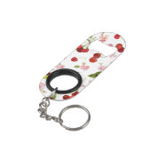 さくらんぼパターン1 キーホルダー栓抜き (裏面アングル)