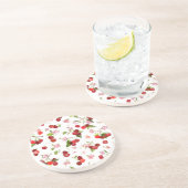 さくらんぼパターン1 コースター (側面)