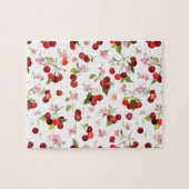 さくらんぼパターン1 ジグソーパズル (横)