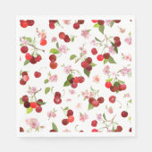 さくらんぼパターン1 スタンダードランチョンナプキン (正面)