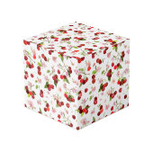 さくらんぼパターン1 フォトキューブ (裏面アングル)