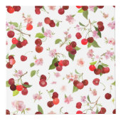 さくらんぼパターン1 フォトキューブ (正面)