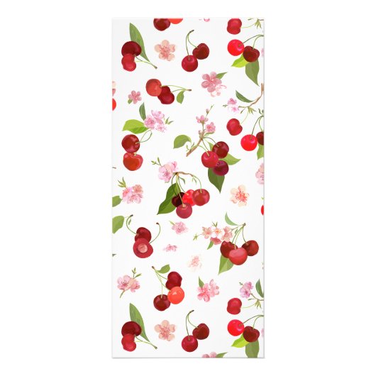 さくらんぼパターン1 ラックカード (正面)