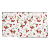 さくらんぼパターン1 枕カバー (裏面)