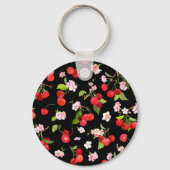 さくらんぼパターン2 キーホルダー (裏面)