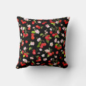 さくらんぼパターン2 クッション (裏面)