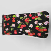 さくらんぼパターン2 ゴルフヘッドカバー (正面)