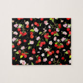 さくらんぼパターン2 ジグソーパズル (横)