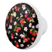 さくらんぼパターン2 セラミックノブ (右)