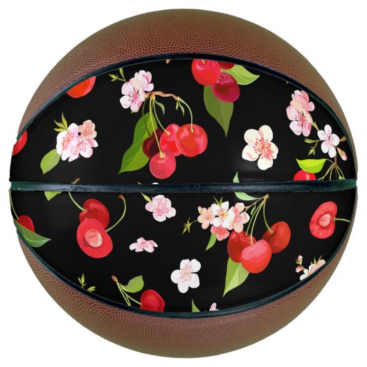 さくらんぼパターン2 バスケットボール (正面)