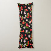 さくらんぼパターン2 ボディピロー (裏面 (縦))