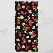 さくらんぼパターン2 メニュー (裏面)