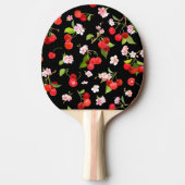 さくらんぼパターン2 卓球ラケット (正面)