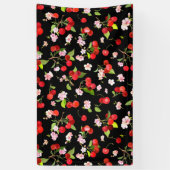 さくらんぼパターン2 横断幕 (縦)