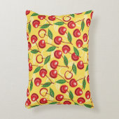 さくらんぼパターン アクセントクッション (正面(垂直))