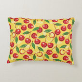 さくらんぼパターン アクセントクッション (裏面)